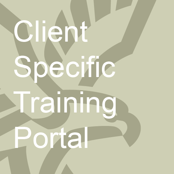 Client Specific Training Portal
